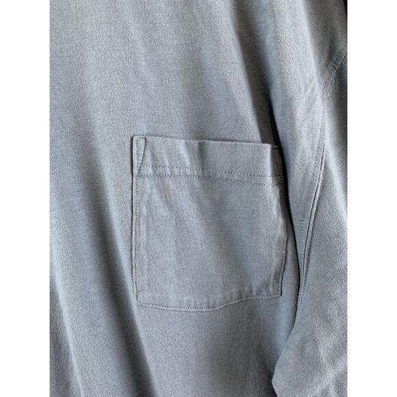 L.L Bean Men's T-Shirt Long Sleeve Traditional Fit- Blue XXL Regular - Picture 6 of 15